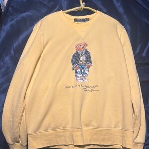 Polo by Ralph Lauren Yellow Bear Sweater